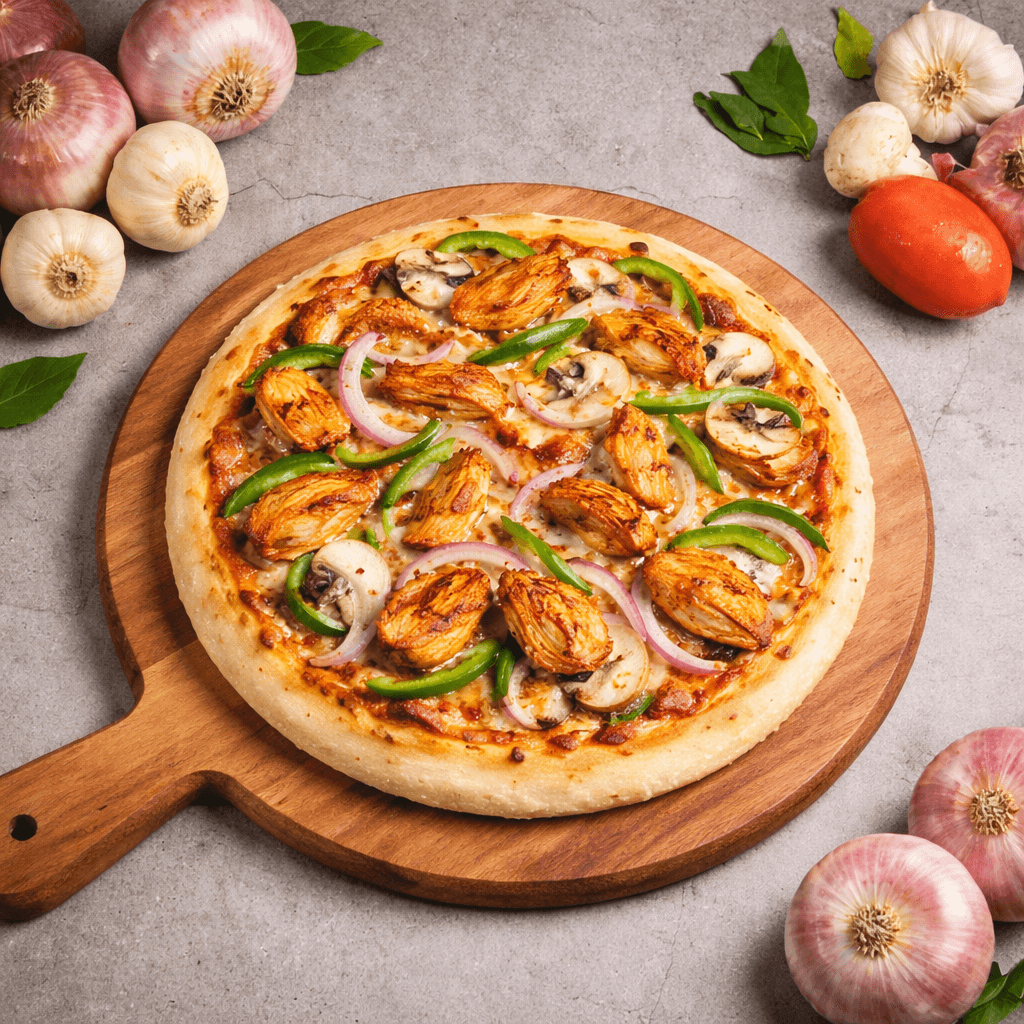 Tandoori Chicken Pizza