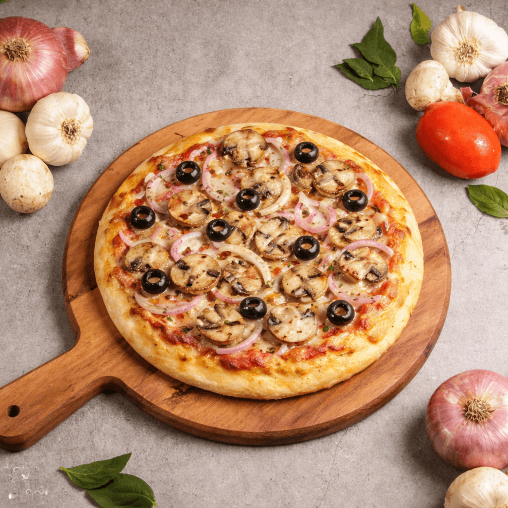 Mushroom Garlic Twist